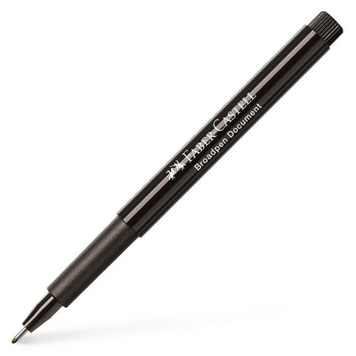 Εικόνα της Μαρκαδοράκι Broadpen Black 0.8mm 155499 Faber Castell