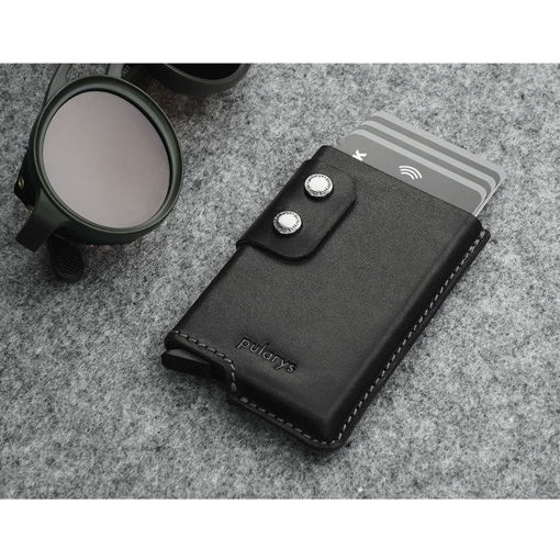 Εικόνα της Θήκη καρτών πορτοφόλι Pularys Funky Cards Black 172214101