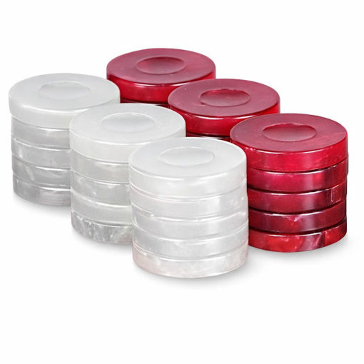 Εικόνα της Πούλια περλέ για τάβλι σετ διάφορα χρώματα