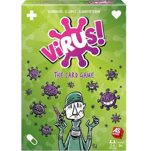 Εικόνα της Παιχνίδια AS με κάρτες -  Virus 1040-21125