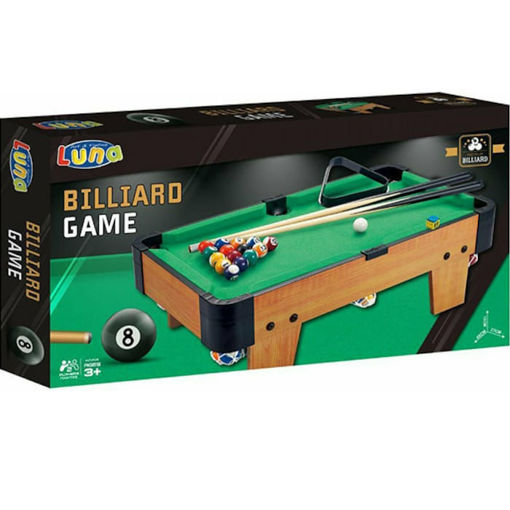 Εικόνα της Επιτραπέζιο μπιλιάρδο ξύλινο Luna 621702