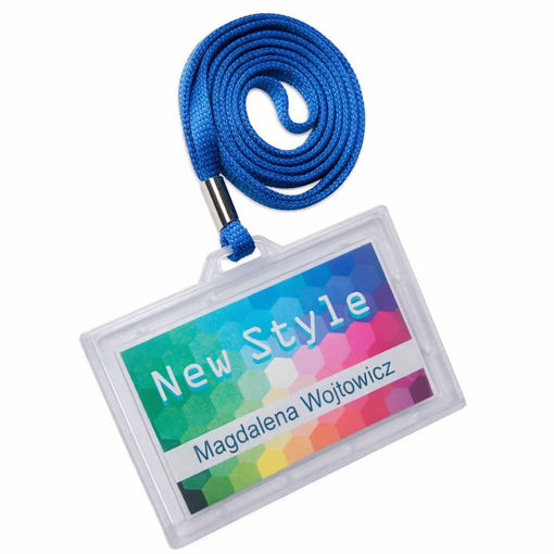 Εικόνα της Κονκάρδα συνεδρίων με κορδόνι 60x90mm badge Opus