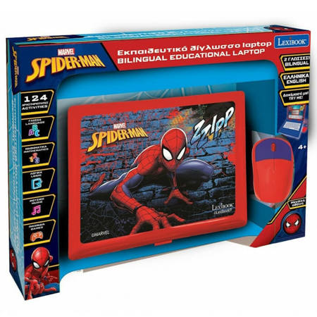 Εικόνα της Εκπαιδευτικό Δίγλωσσο Laptop Spiderman Lexibook JC598SPi8