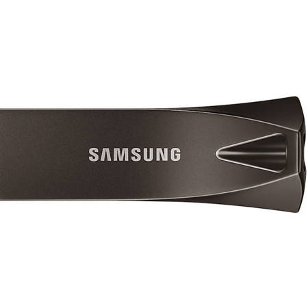 Εικόνα της USB Samsung Bar Plus 64GB 3.1 Flash Drive Titanium Gray MUF-64BE4APC