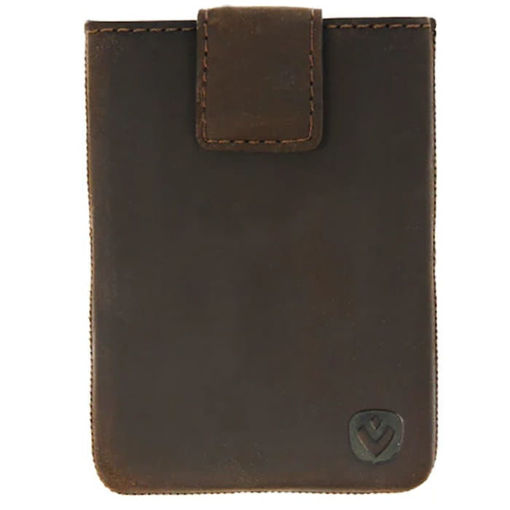 Εικόνα της Θήκη καρτών δερμάτινη Valenta Cardprotector Luxe Vintage Brown 581004