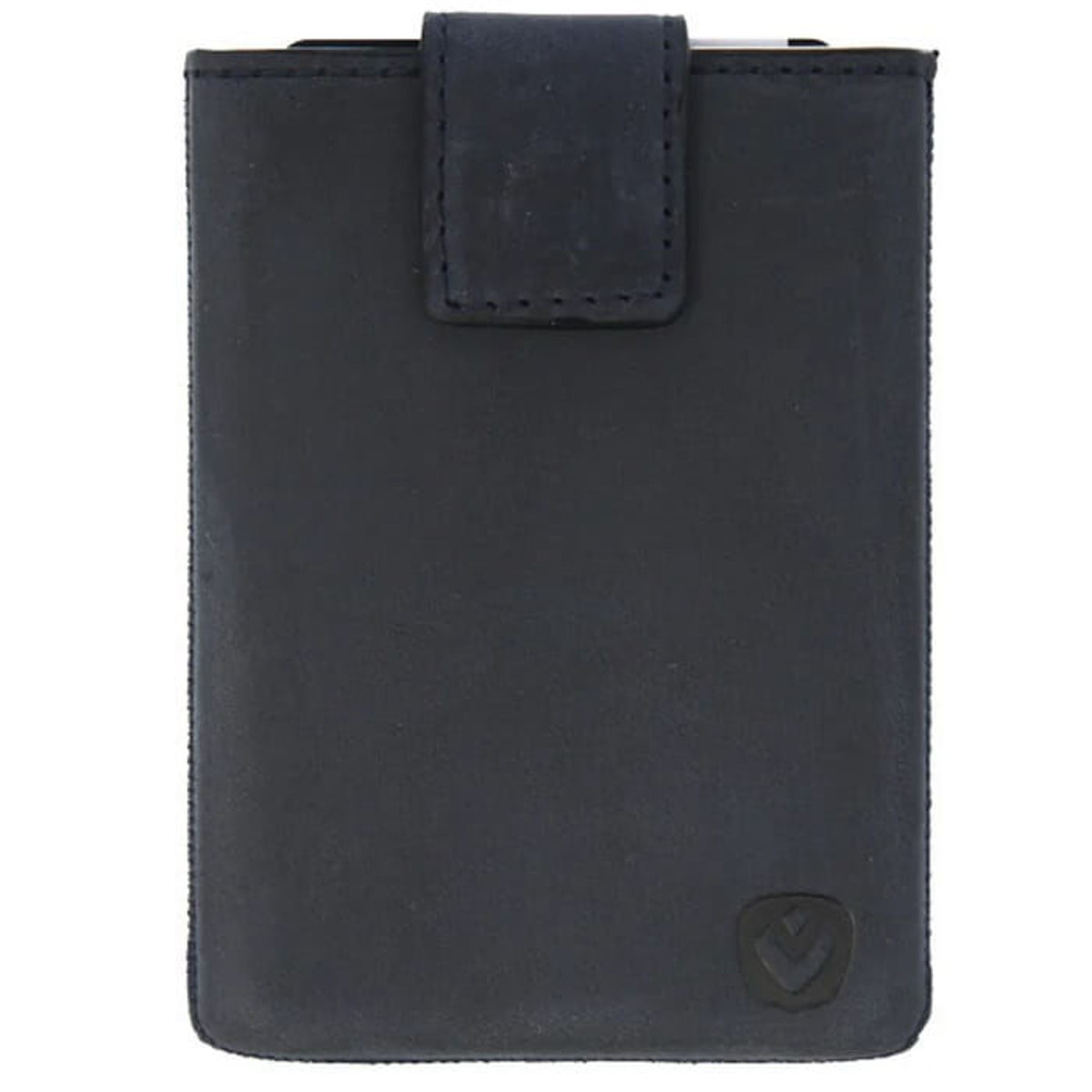 Εικόνα της Θήκη καρτών δερμάτινη Valenta Cardprotector Luxe Vintage Blue 581073