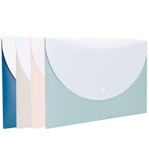 Εικόνα της Ντοσιέ κουμπί Double παστέλ Linfini A4 231.339507 σε 4 διαφορετικά χρώματα