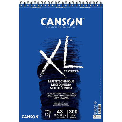 Εικόνα της Μπλοκ Canson XL Mixmedia 30φ. A3 300gr.