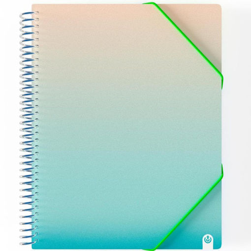 Εικόνα της Σουπλ σπιραλ Carchivo Α4 30 ζελατίνες πράσινο 53253054