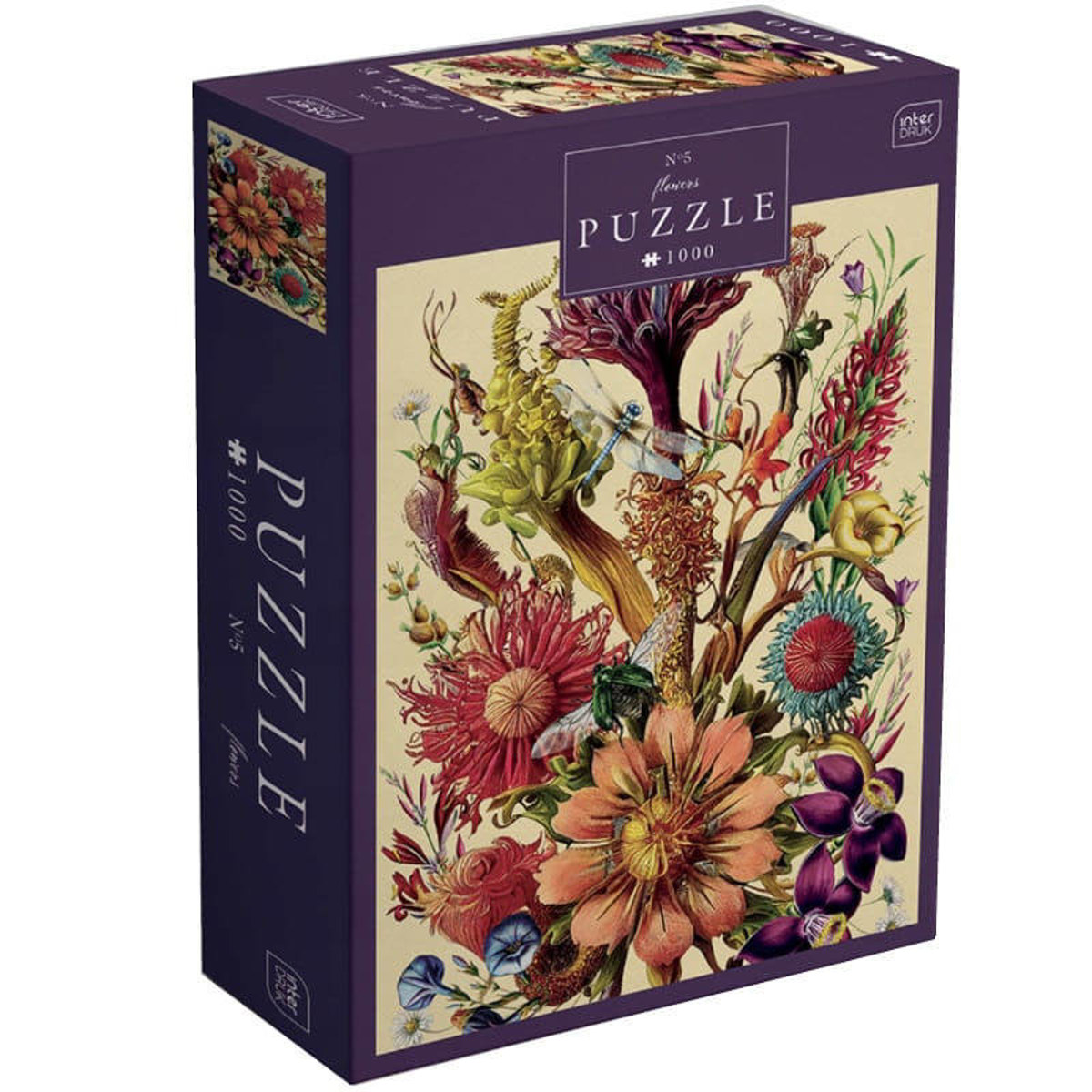 Παζλ Interdruk Flowers 5 1000 τεμαχίων