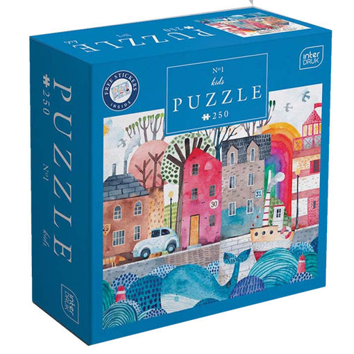 Εικόνα της Παζλ Inter Druk 250τεμ. Kids 1 Marine