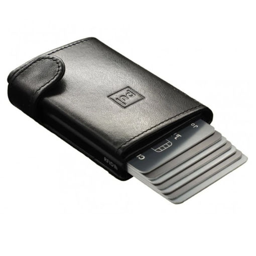 Εικόνα της Θήκη καρτών πορτοφόλι Pularys Solo-Oxford Max Black 173913101