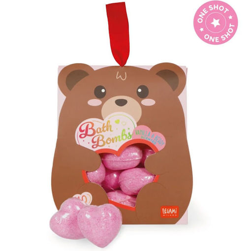 Εικόνα της Set of 10 Bath Bombs Legami - Teddy Bear BTHB0001