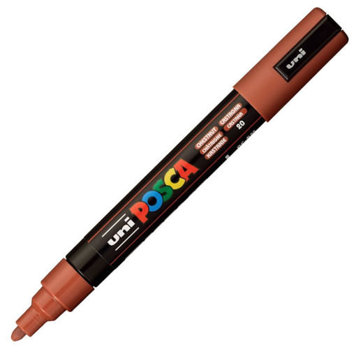 Uni-Ball Posca Μαρκαδόρος PC-5M Chestnut 4902778305201