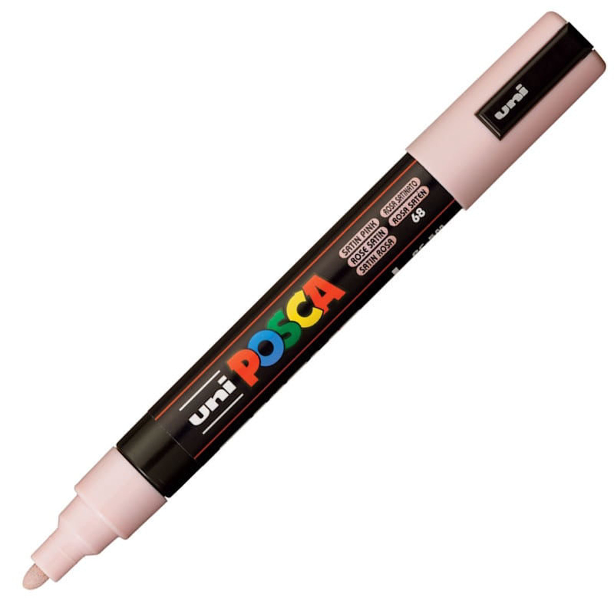 Εικόνα της Μαρκαδόρος Posca PC-5M Satin Pink 68 Uni-Ball