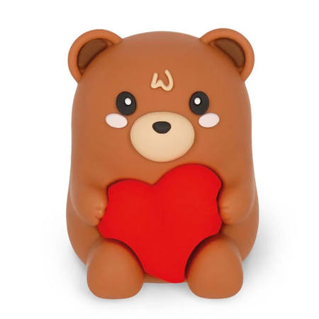 Εικόνα της Ξύστρα Legami Light-up Pencil Sharpener With Container - Teddy Bear - Sharpening is Magic VPSL0004