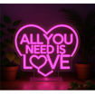 Εικόνα της Διακοσμητικό Φωτιστικό Legami Neon Effect Led - All You Need is Love - It's a Sign VNEL0005