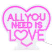 Εικόνα της Διακοσμητικό Φωτιστικό Legami Neon Effect Led - All You Need is Love - It's a Sign VNEL0005