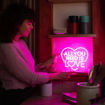 Εικόνα της Διακοσμητικό Φωτιστικό Legami Neon Effect Led - All You Need is Love - It's a Sign VNEL0005