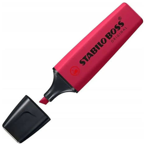 Εικόνα της Μαρκαδόρος υπογραμμίσεως Boss Windflower Burgundy 70/250 Stabilo