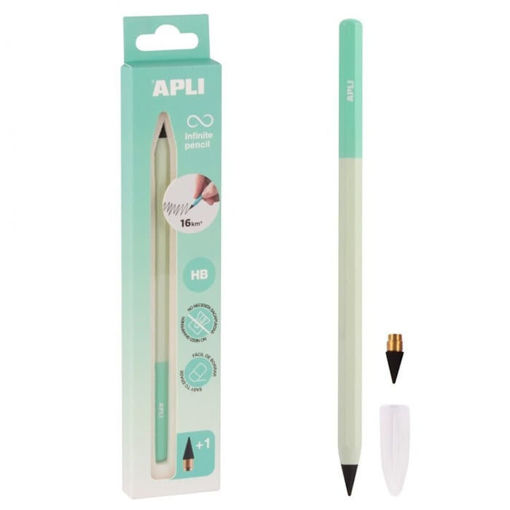 Εικόνα της Infinite pencil Apli Nordik HB pastel green 19937