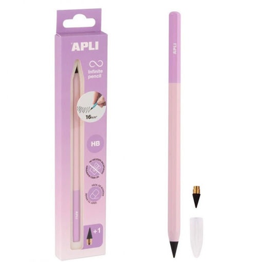 Εικόνα της Infinite pencil Apli Nordik HB pastel purple 19936