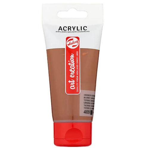 Εικόνα της Acrylic Art Creation 75ml 409 Permanent Burnt Umber Talens 3511409M