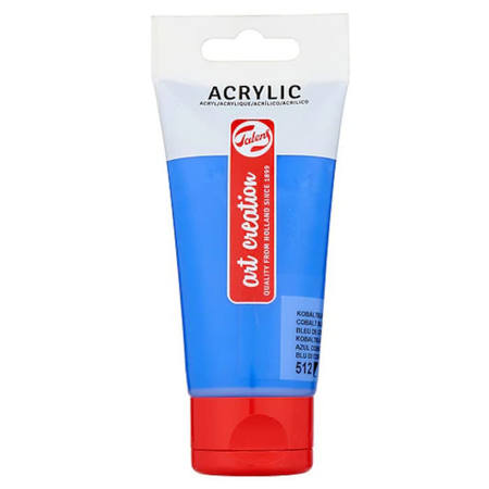 Εικόνα της Acrylic Art Creation 75ml 512 Permanent Cobalt Blue Talens 3511512M