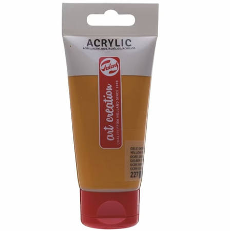 Εικόνα της Acrylic Art Creation 75ml 227 Permanent Yellow Ochre Talens 3511227M