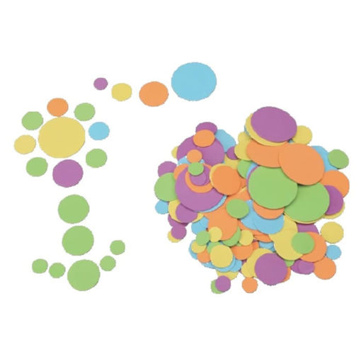 Εικόνα της Αφρώδη σχέδια Ocolor στρογγυλά 200τεμ. Assorts 1201190