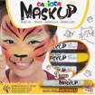 Η συσκευασία του σετ χρωμάτων προσώπου Carioca MaskUp Animals