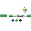 Τα τρία stick χρωμάτων προσώπου Carioca MaskUp Monster