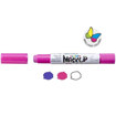 Τα τρία stick χρωμάτων προσώπου Carioca MaskUp Princess