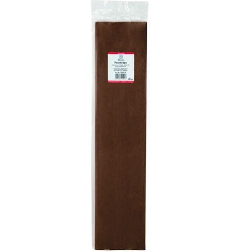 Εικόνα της Χαρτί γκοφρέ Werola Deep Brown 200x50cm. 12820-115
