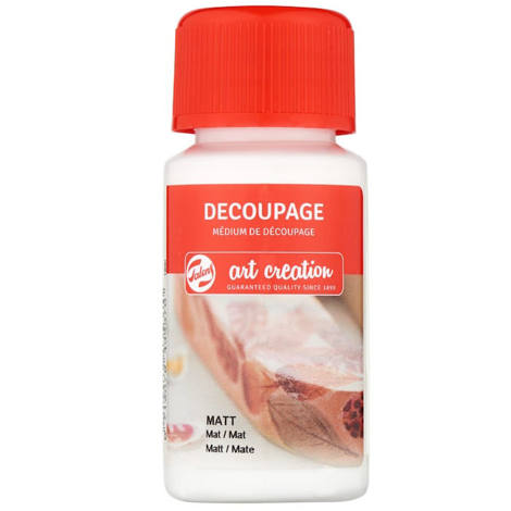 Εικόνα της Κόλλα Decoupage Talens Art Creation Textile Matt 50ml 480490200