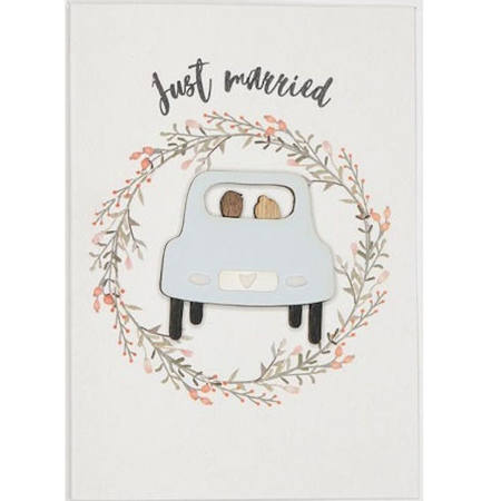 Εικόνα της Κάρτα ευχετήρια Joy The Brand Just Married