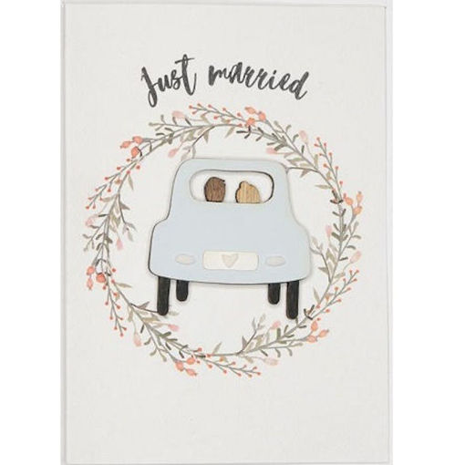 Εικόνα της Κάρτα ευχετήρια Joy The Brand Just Married