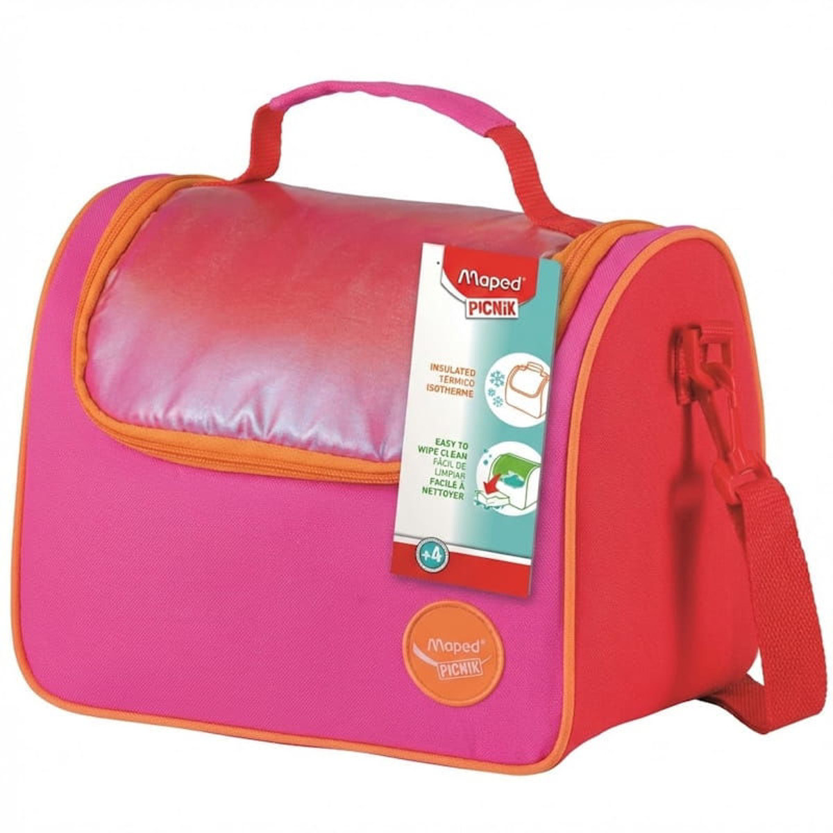 Εικόνα της Τσαντάκι φαγητού Maped orange-pink 872107