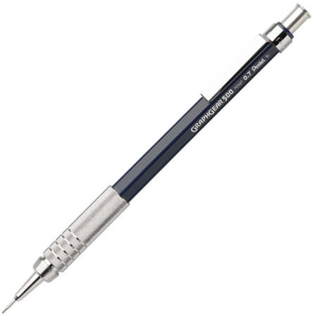 Εικόνα της Μολύβι μηχανικό Pentel Graphgear 500 Blue 0.7mm PG527