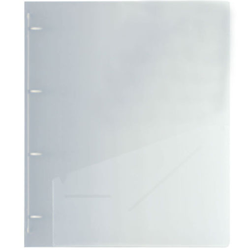 Εικόνα της Κλασέρ Typotrast P.P. 4/κρικ Α4 3/ράχη διάφανο FP15143-10