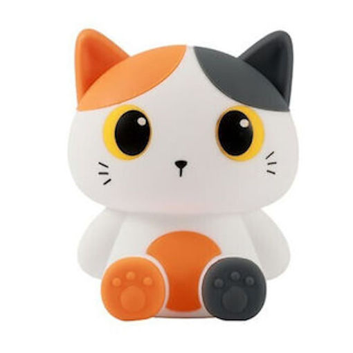 Εικόνα της Φωτιστικό I-Total Silicone Orange Cat 14.2x11.2x15.9cm XL3219