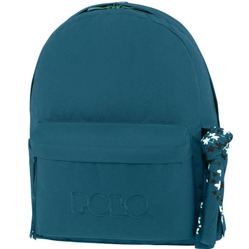 Εικόνα της Τσάντα Polo original scarf πετρόλ 901135-5803