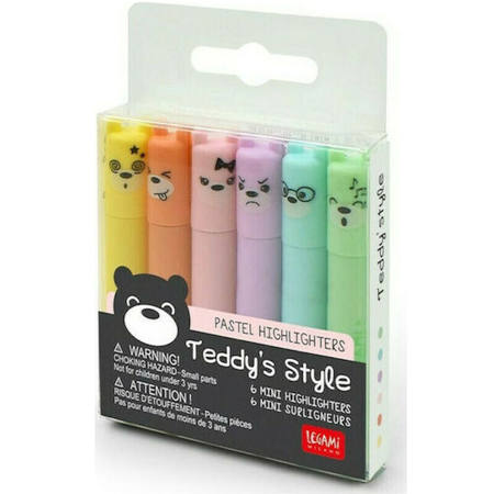 Εικόνα της Μαρκαδόροι Legami Mini Pastel 6τεμ. VMH0004