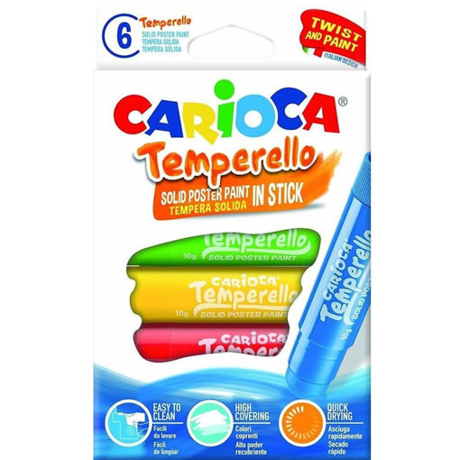 Εικόνα της Μαρκαδόροι Carioca temperello 6τεμ. 42739