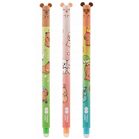 Εικόνα της Στυλό Happy Color Kapi erasable 0.5mm μπλε Assorts 018867