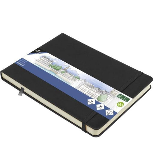 Εικόνα της Sketchbook Kangaro 140g/m2 A5 Landscape 160φ. με λάστιχο K-861230