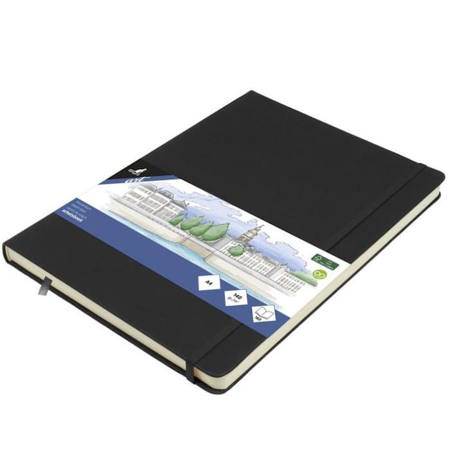 Εικόνα της Sketchbook Kangaro 140g/m2 A4 160φ. με λάστιχο K-861240