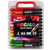 Εικόνα της Μαρκαδόρος M&G Acrylic Marker Set 24 APMT80H3