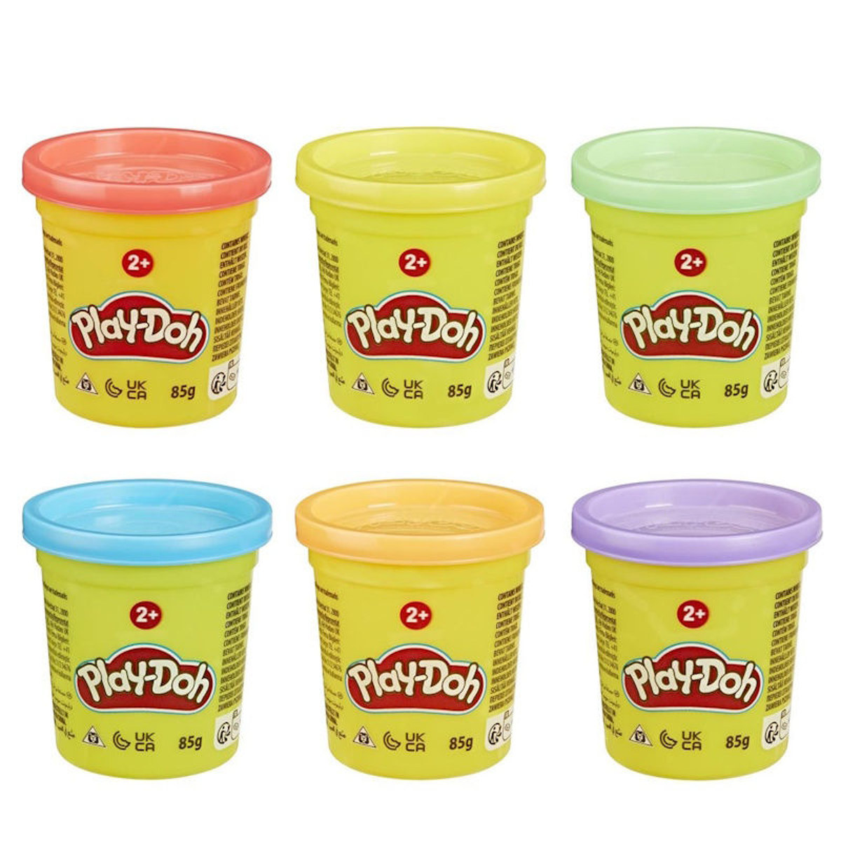 Εικόνα της Πλαστοζυμαράκι Play-Doh dual color 85gr Hasbro G0686/G0510 διάφορα χρώματα