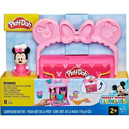 Εικόνα της Play-doh Disney Minnie Jr On The Go Bakery Playset Hasbro G3108